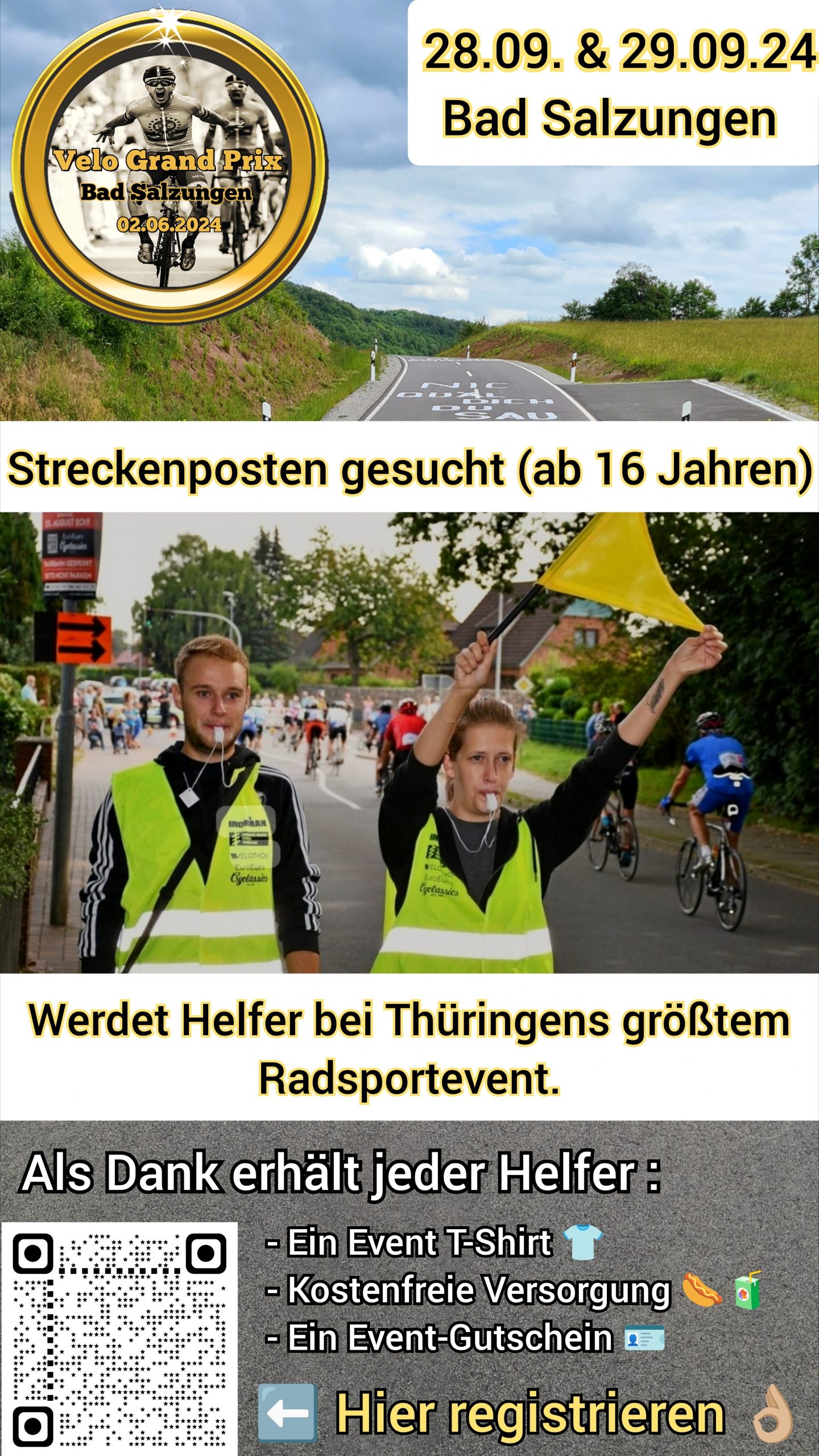 ABGESAGT – Radrennen für Jedermann – Velo Grand Prix in Bad Salzungen 1 ABGESAGT – Radrennen für Jedermann – Velo Grand Prix in Bad Salzungen 1